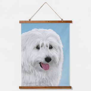 Polish Lowland Sheepdog Painting - Dog Art Hanging Tapestry