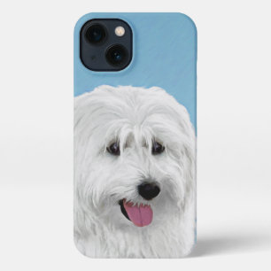 Polish Lowland Sheepdog Painting - Dog Art iPhone 13 Case