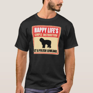 Polish Lowland Sheepdog T-Shirt