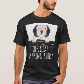 Polish Lowland Sheepdog Unicorn Sleep Mask Officia T-Shirt