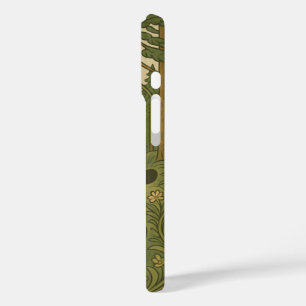 Polish Lynx Forest Folk Art iPhone 16 Case