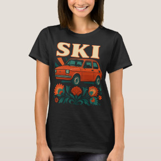 Polish Maluch Retro Folk Art T-Shirt