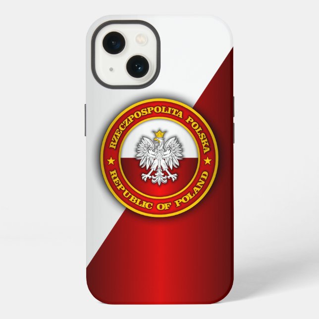 Polish Medallion iPhone Case (Back)