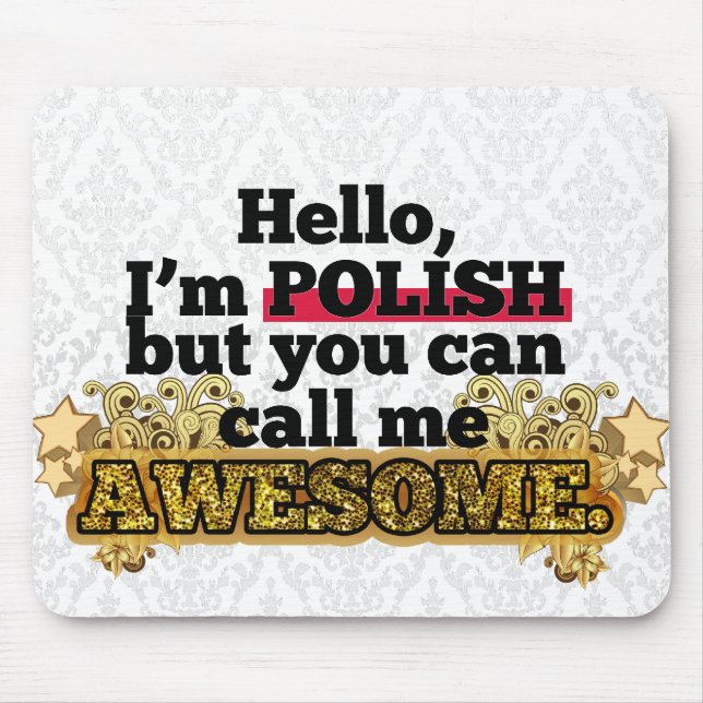 Polish Mouse Mat (Front)