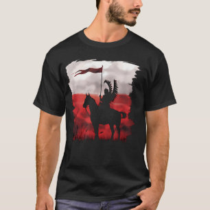 Polish National Day Hussar Husaria Polska Poland T-Shirt