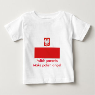 polish parents flag baby T-Shirt