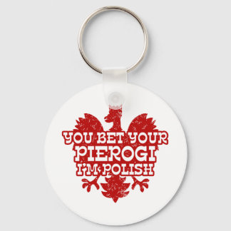 Polish Pierogi Key Ring