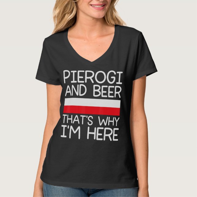 Polish pierogi T-Shirt (Front)