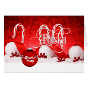 Polish/Polski - Merry Christmas/Wesołych Świąt