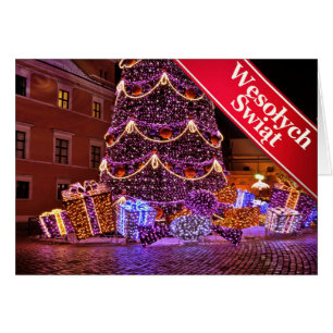 Polish/Polski - Merry Christmas/Wesołych Świąt