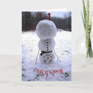 Polish/Polski - Merry Christmas/Wesołych Świąt Holiday Card