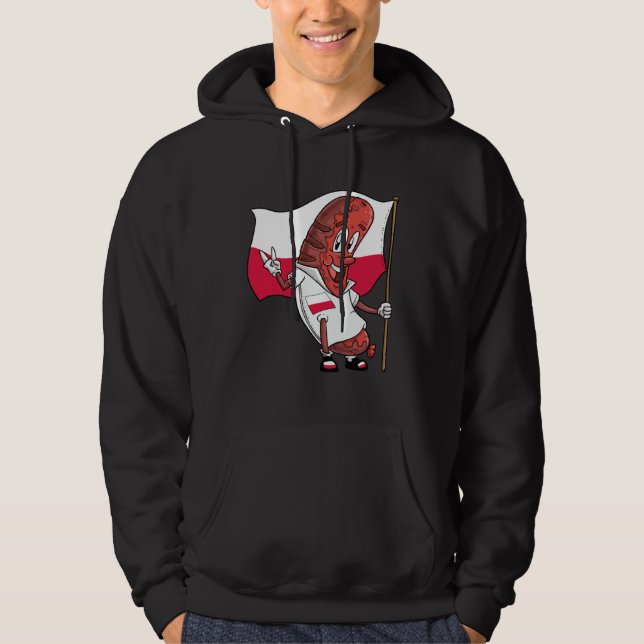 Polish pork roast sausage hoodie (Front)