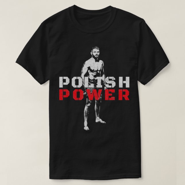 Polish Power Jan Blachowicz T-Shirt (Design Front)