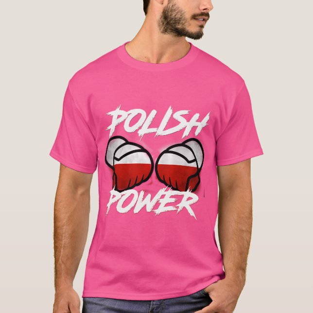 Polish Power Jan Blachowicz T-Shirt (Front)