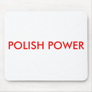 POLISH POWER MOUSE MAT