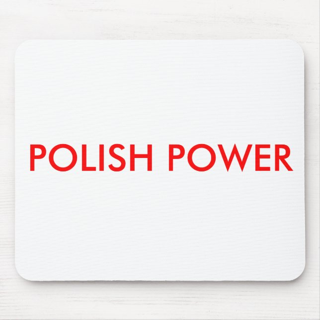 POLISH POWER MOUSE MAT (Front)
