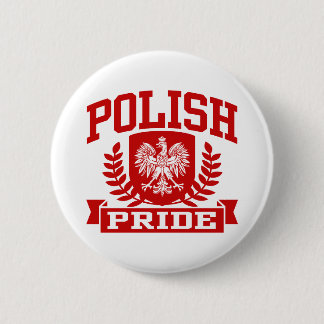 Polish Pride 6 Cm Round Badge