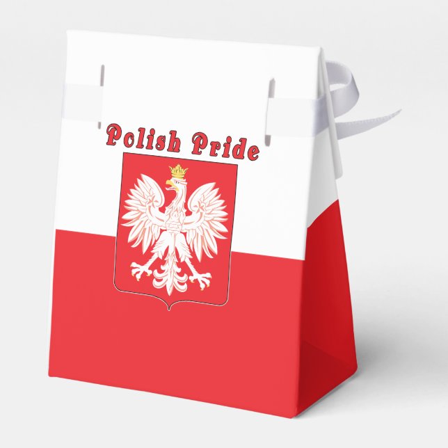 Polish Pride Eagle Favour Box (Back Side)
