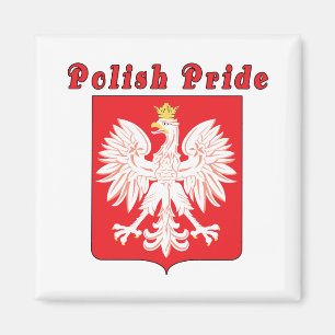 Polish Pride Eagle Magnet