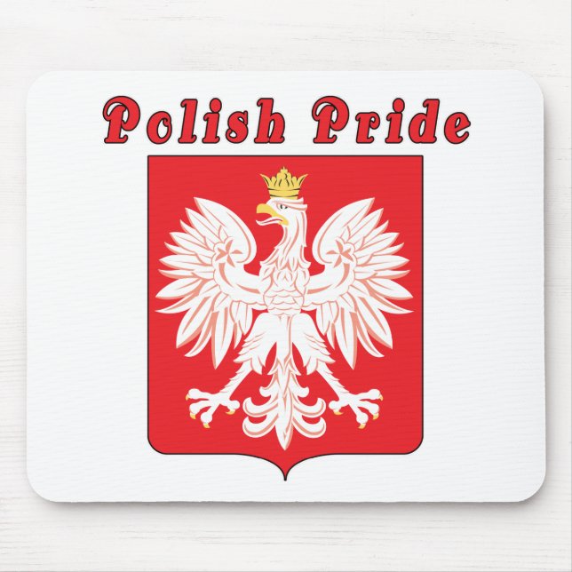 Polish Pride Eagle Mouse Mat (Front)