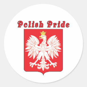 Polish Pride Eagle Sticker