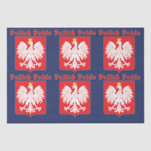 Polish Pride Eagle Tissue Paper