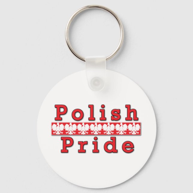 Polish Pride Key Ring (Front)