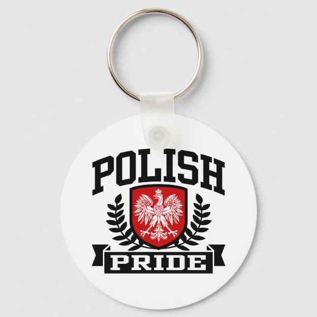 Polish Pride Key Ring (Front)