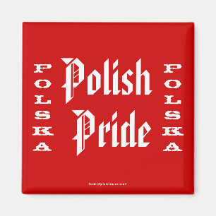Polish Pride Polska  Magnet