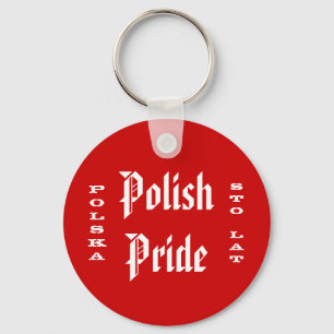 Polish Pride Polska Sto Lat Key Ring