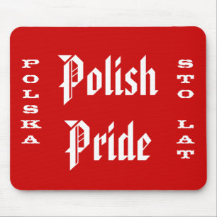 Polish Pride Polska Sto Lat Mouse Mat