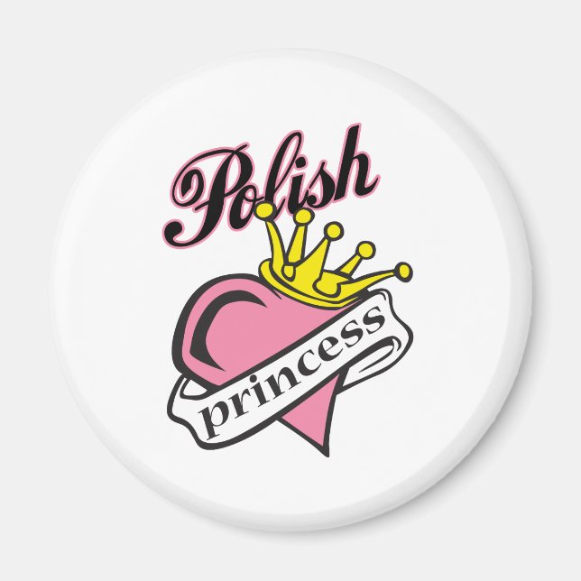 Polish Princess Magnet (Front)
