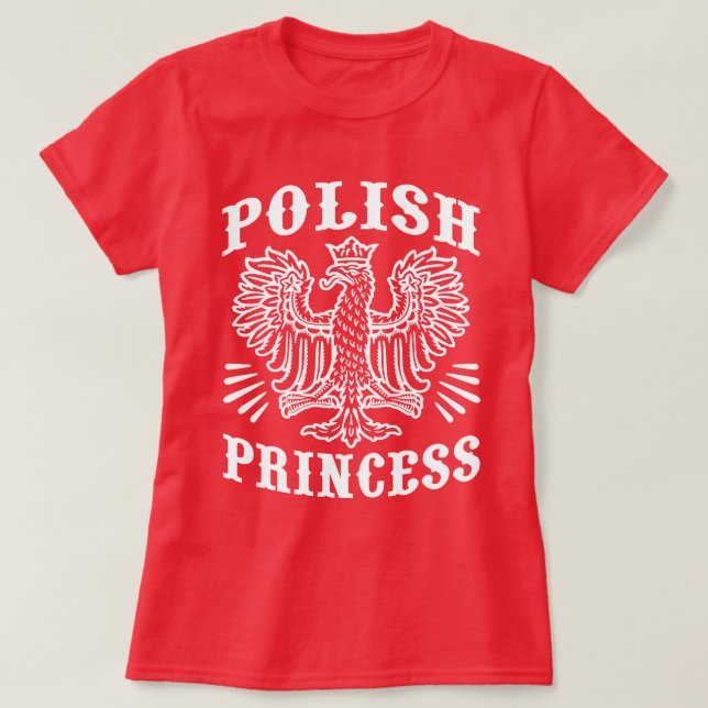 Polish Princess T-Shirt (Design Front)