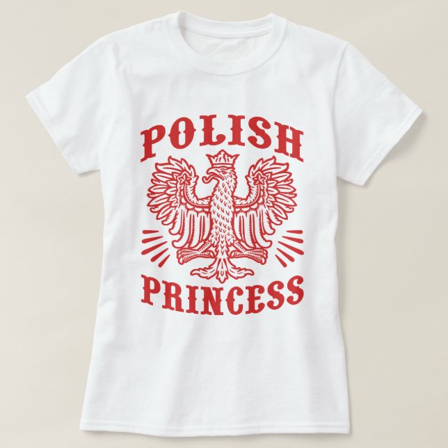 Polish Princess T-Shirt (Design Front)