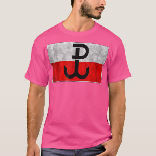 Polish PW Armia Krajowa Poland Pride Anchor T-Shirt