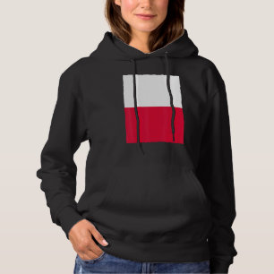 Polish Retro Vintage National Flag Poland Hoodie