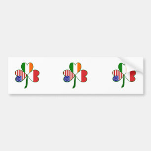 Polish Shamrock Bumper Sticker