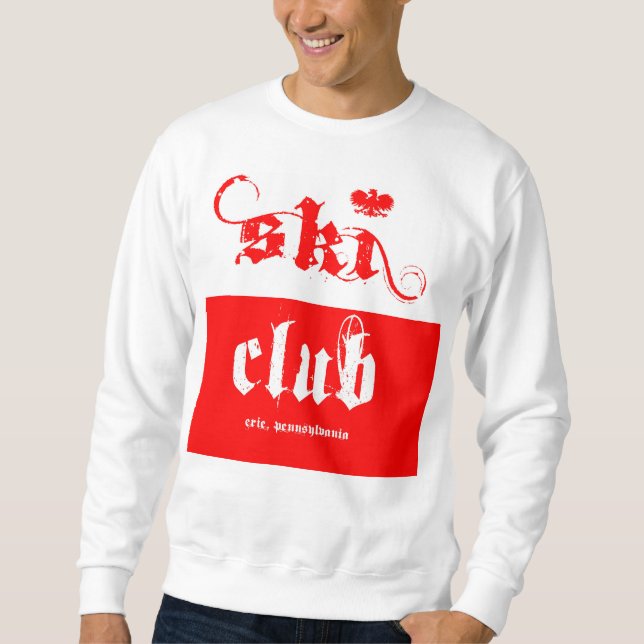 polish ski club sweatshirt (Front)