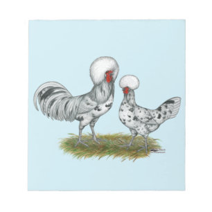 Polish Splash Chickens Notepad