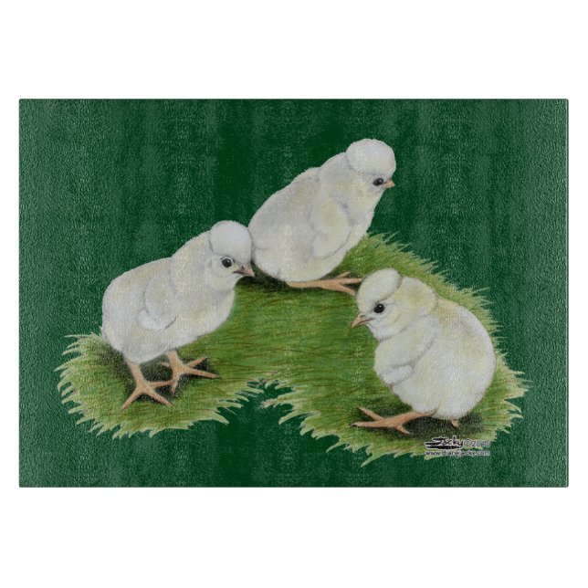 Polish Splash Chicks Cutting Board (Front)