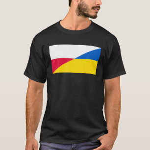 Polish Support For Ukraine Ukrainian Flag And Pola T-Shirt