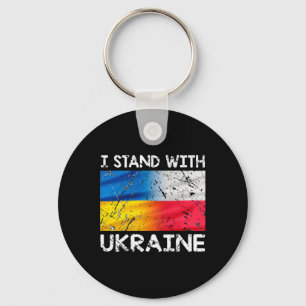 Polish Support Ukrainian Poland I Stand With Ukrai Key Ring