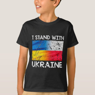 Polish Support Ukrainian Poland I Stand With Ukrai T-Shirt
