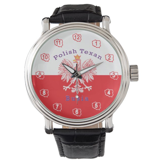Polish Texan Eagle Busia Watch (Front)