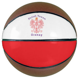 Polish Texan Eagle Granny Basketball
