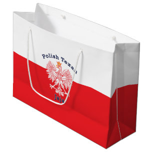 Polish Texan Eagle Jaja Large Gift Bag