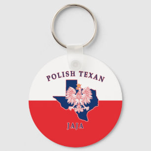 Polish Texan Jaja Key Ring