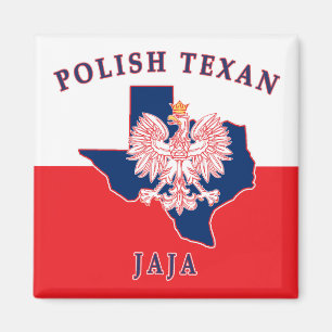 Polish Texan Jaja Magnet