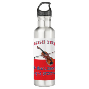 Polish Texan Music Speaks 710 Ml Water Bottle