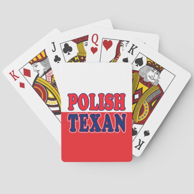 Polish Texan Playing Cards (Back)